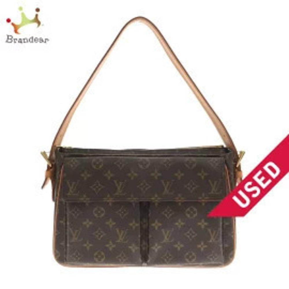 LOUIS VUITTON Vivacite Shoulder Bag Monogram Canvas
